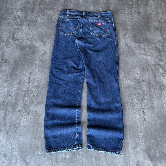 Vintage Y2K Carhartt Style Baggy Carpenter Skater Grunge Opium Denim Jeans - Picture 1 of 3